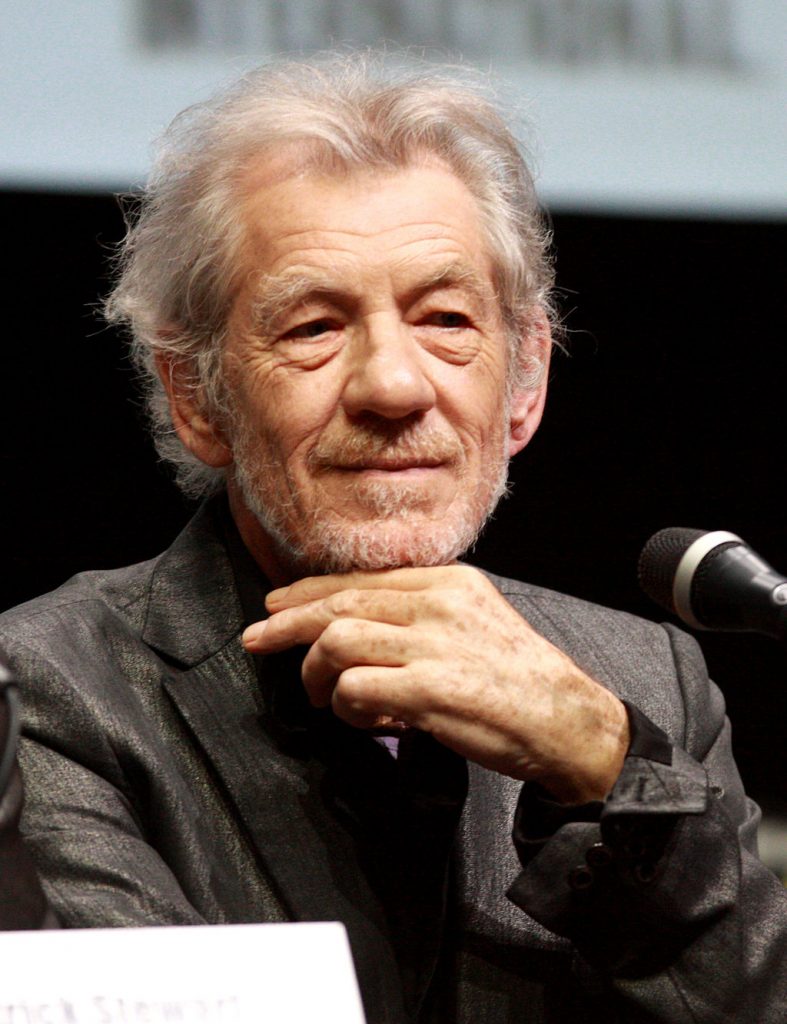 Sir Ian McKellen.